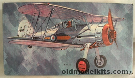 Pyro 1/48 Gloster Gladiator, P607-100 plastic model kit